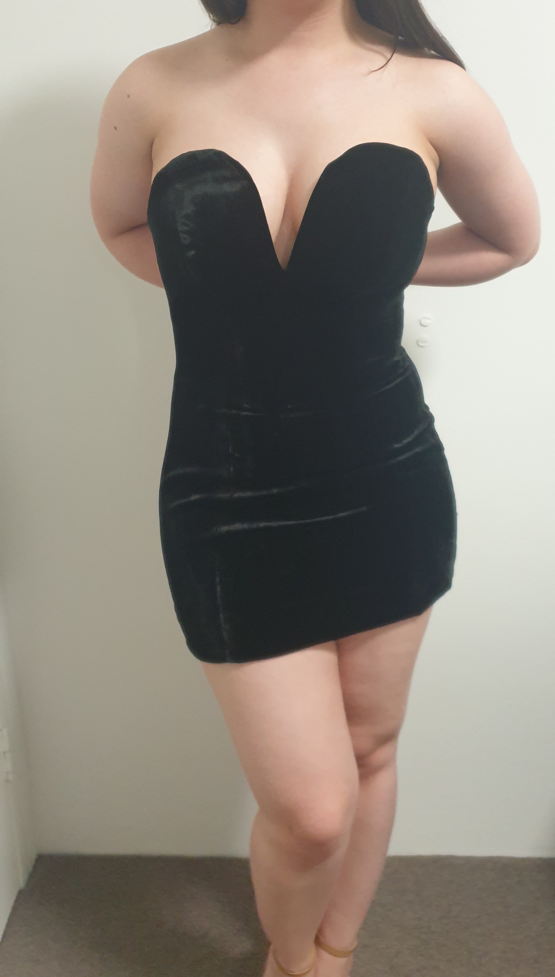 Affordable Michael Lo Sordo Jessica Mini Bustier Velvet Dress