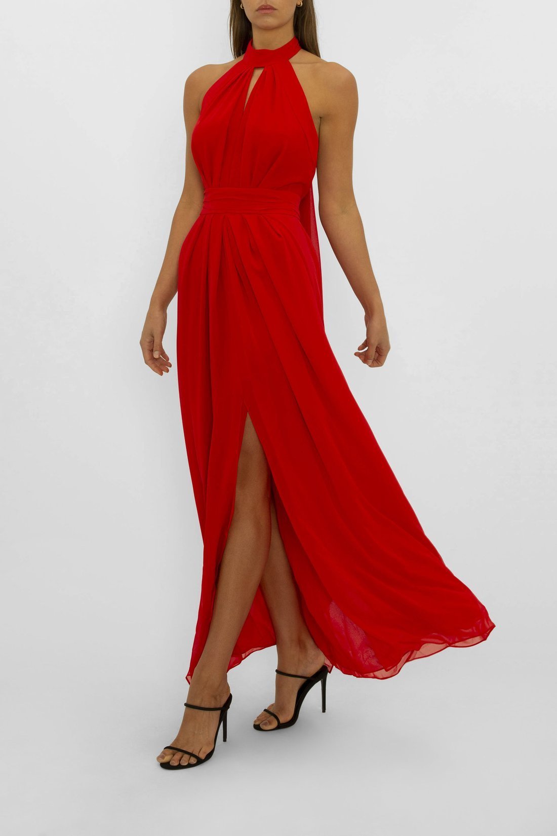 Designer rental Red Carla Zampatti