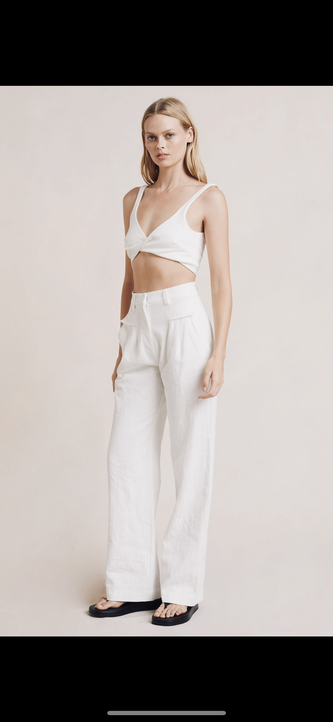 Affordable Bec & Bridge Harlow Pant In Ivory Size 8