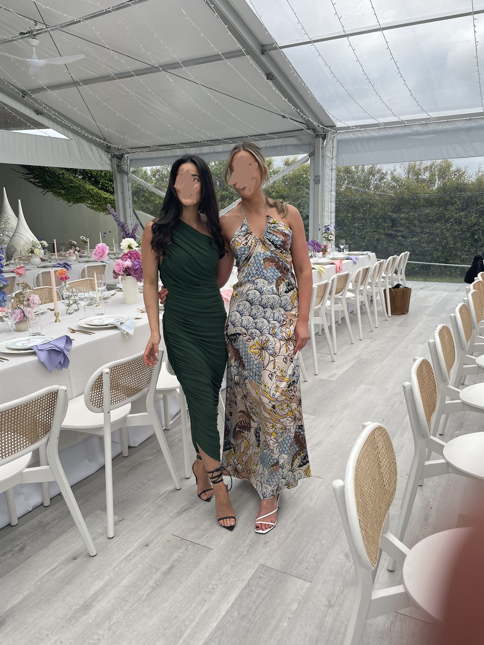 Designer rental Green Norma Kamali