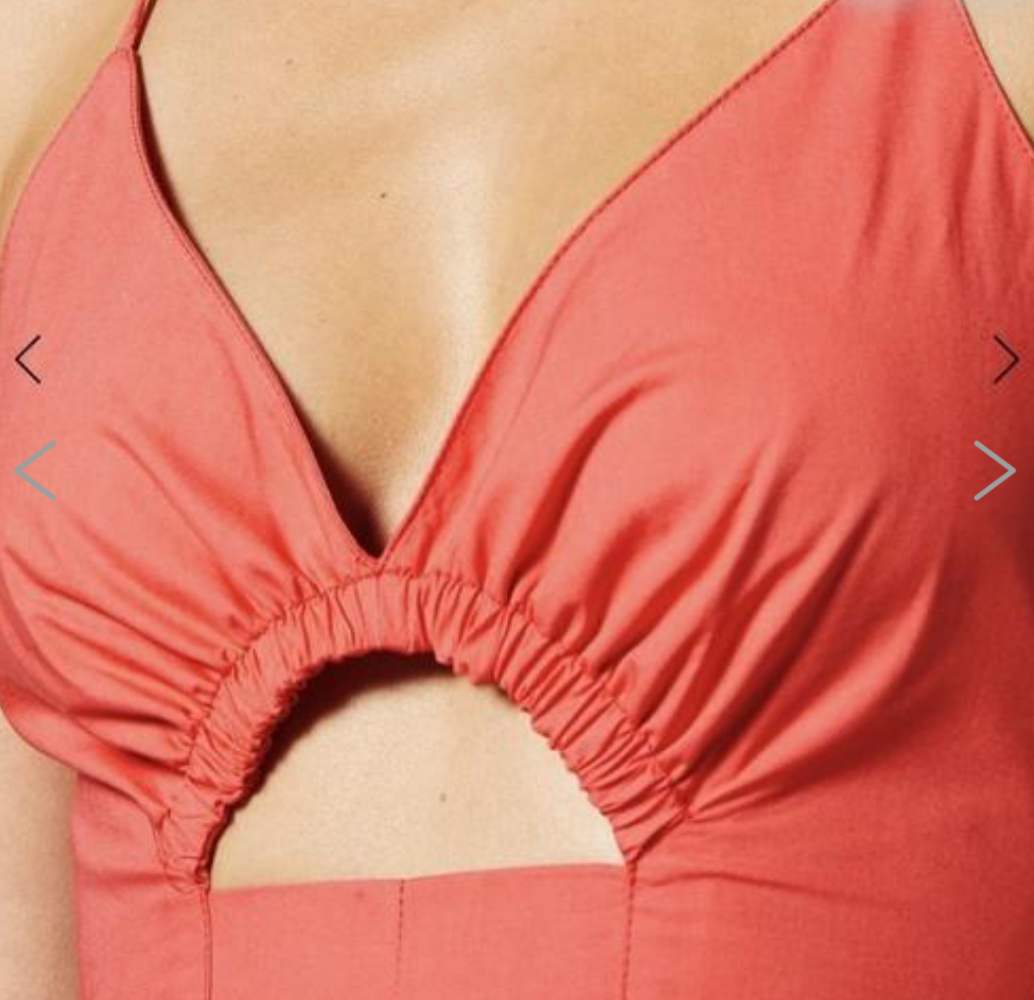 Rental Scanlan Theodore Cotton Strappy Dress