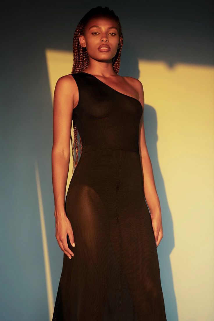 Rental Auteur Studio Elle One Shoulder Knit Dress