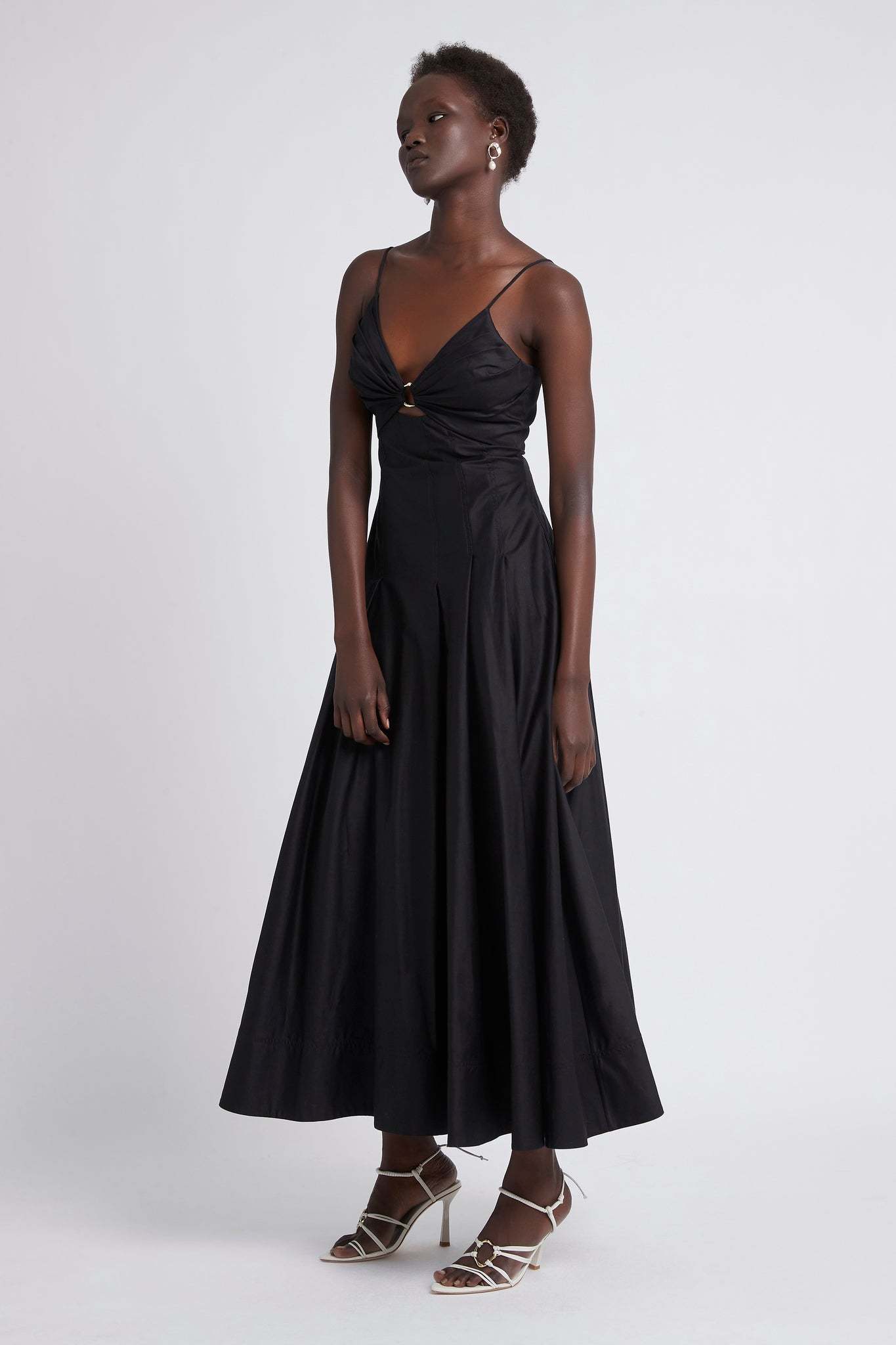 Hire a Aje Solstice Strappy Ring Midi Dress