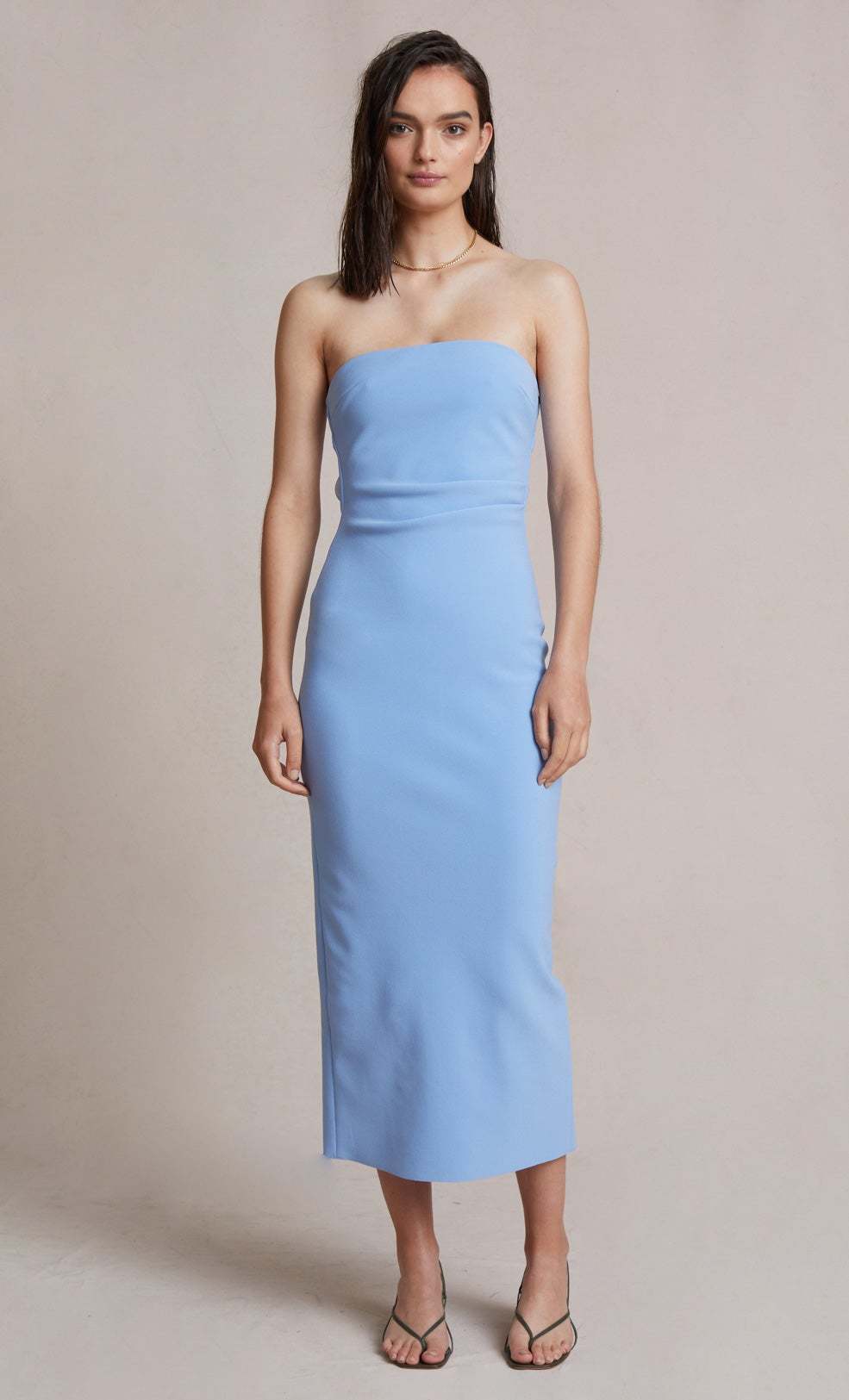 Borrow a Bec + Bridge Noa Midi Dress Sky Blue