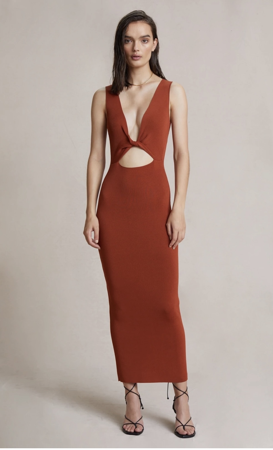 Rental Bec & Bridge Sorbet Summer Midi Dress