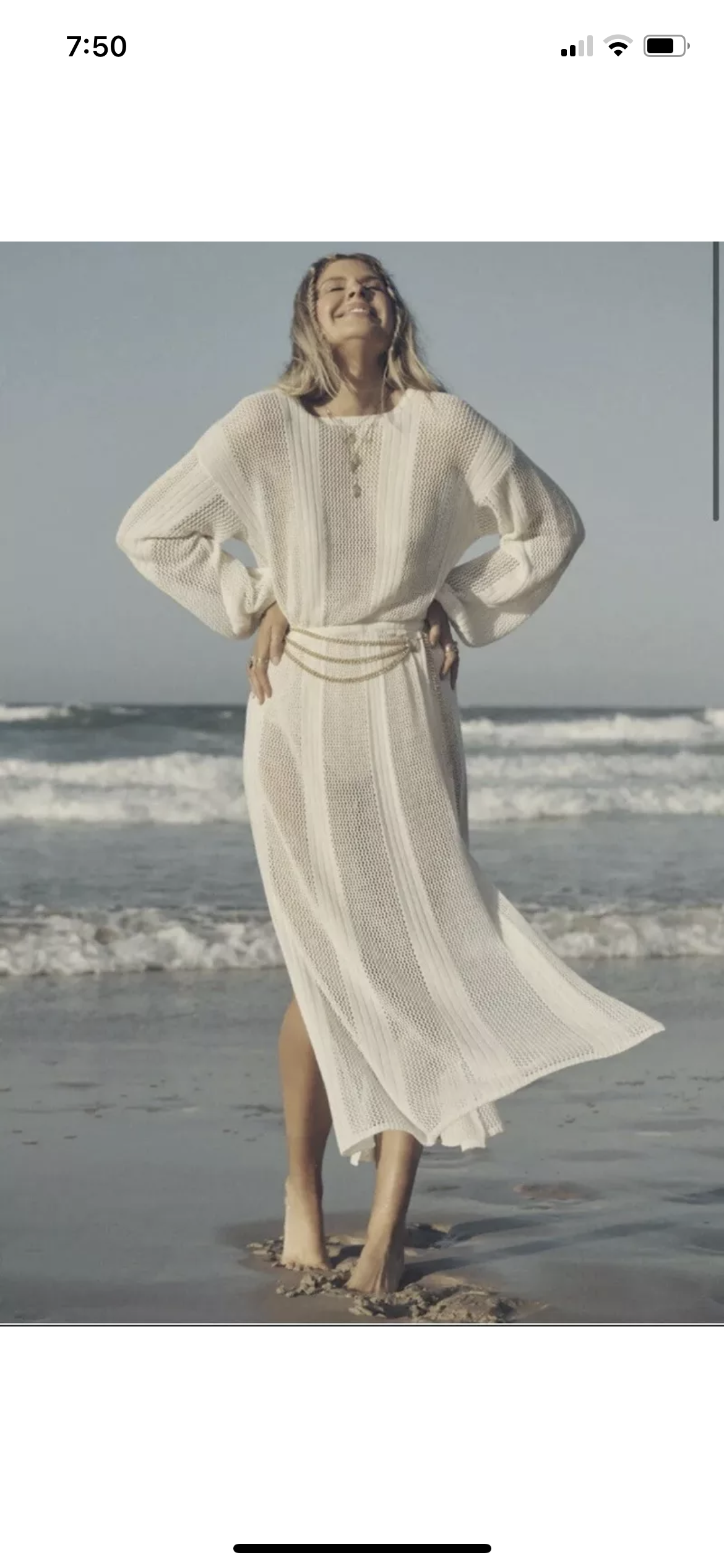 For rent a Spell Rush Knit Midi Dress