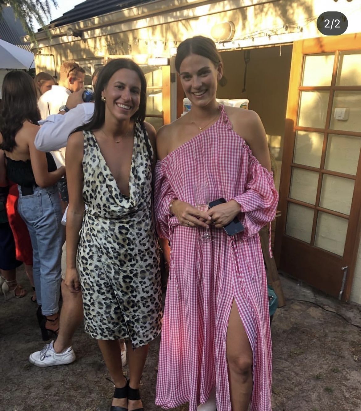 For rent a Aje Wrap Dress Leopard Print