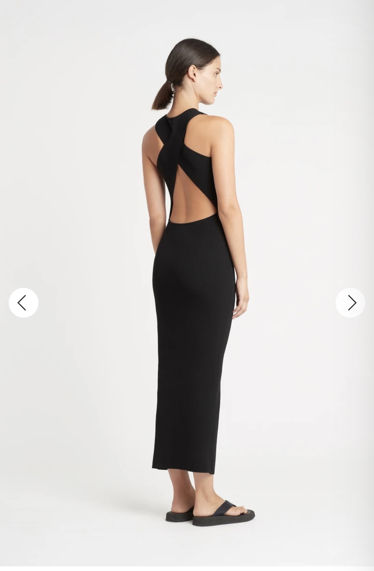 Formal rental Sir The Label Celena Cross Back Dress