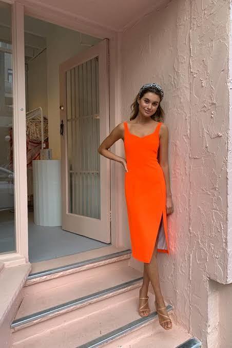 Loan a By Johnny Citrus Split Midi