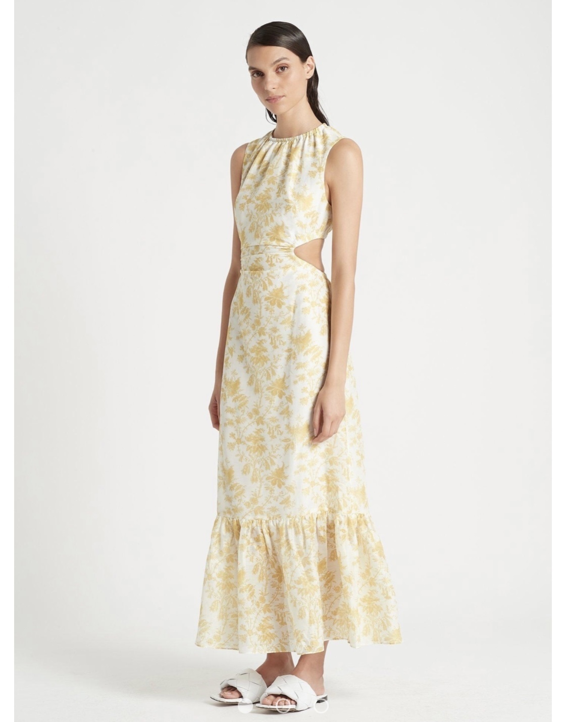 Affordable Sir The Label Clementine Cut Out Gown