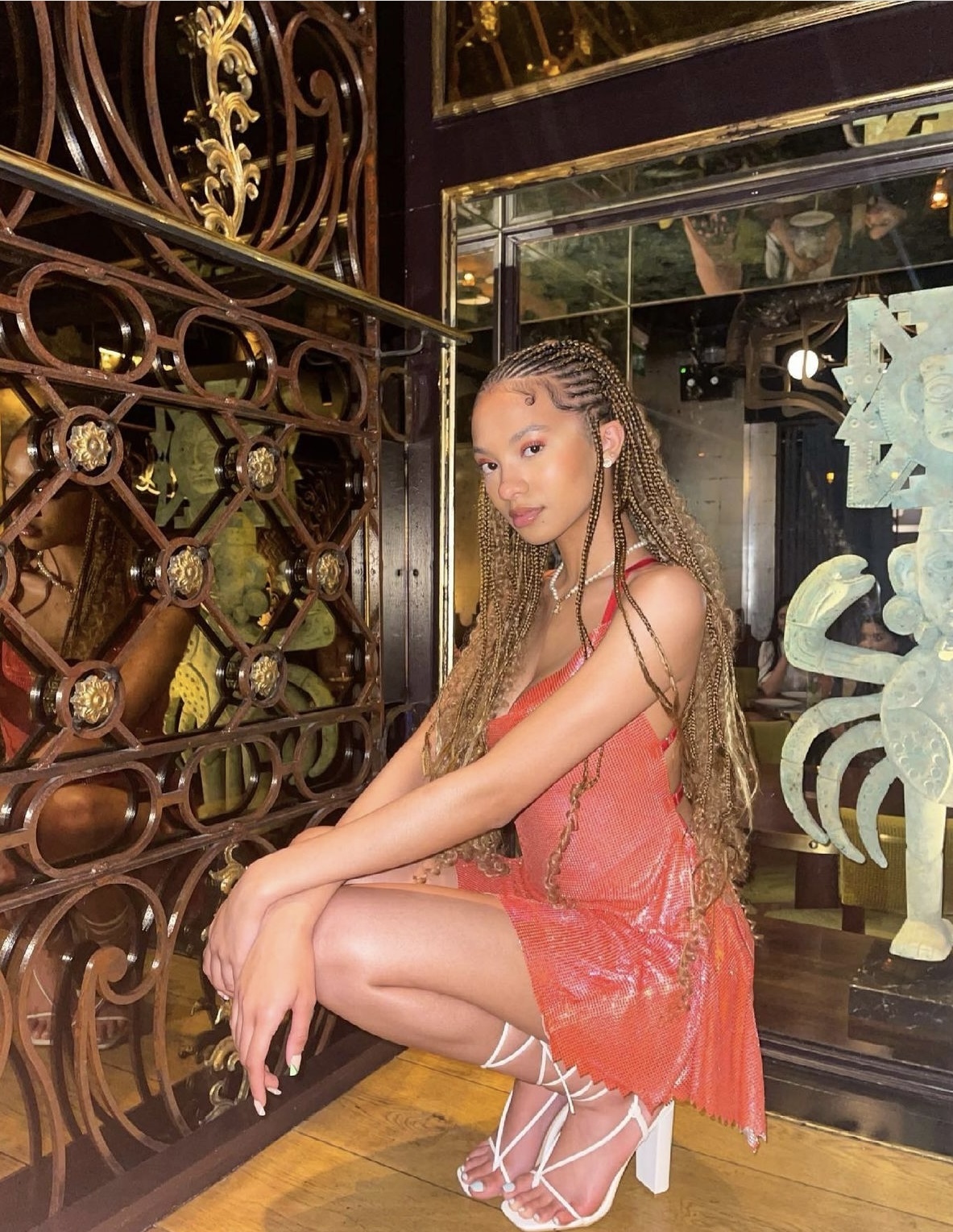 Designer rental Poster Girl Calypso Dress