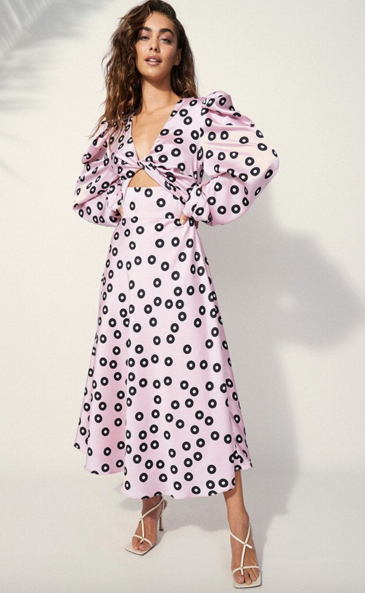 Rent a By Johnny Party Spot Sleeve Belinda Dress