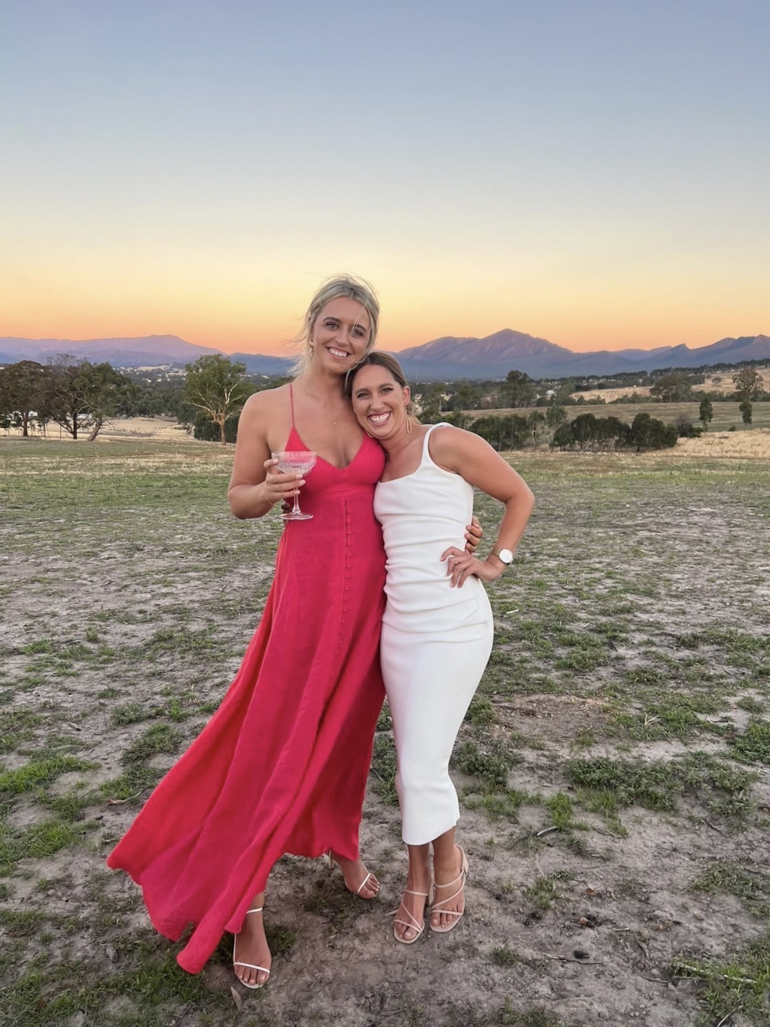 Borrow a Scanlan Theodore Italian Linen Shoestring Dress