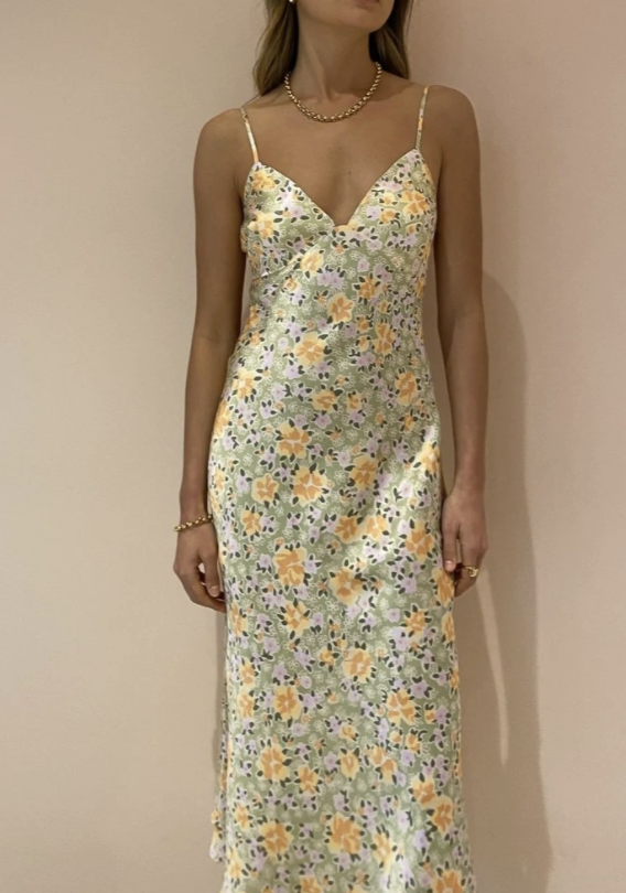 Borrow a Ownley Dina Dress Sorbet Floral