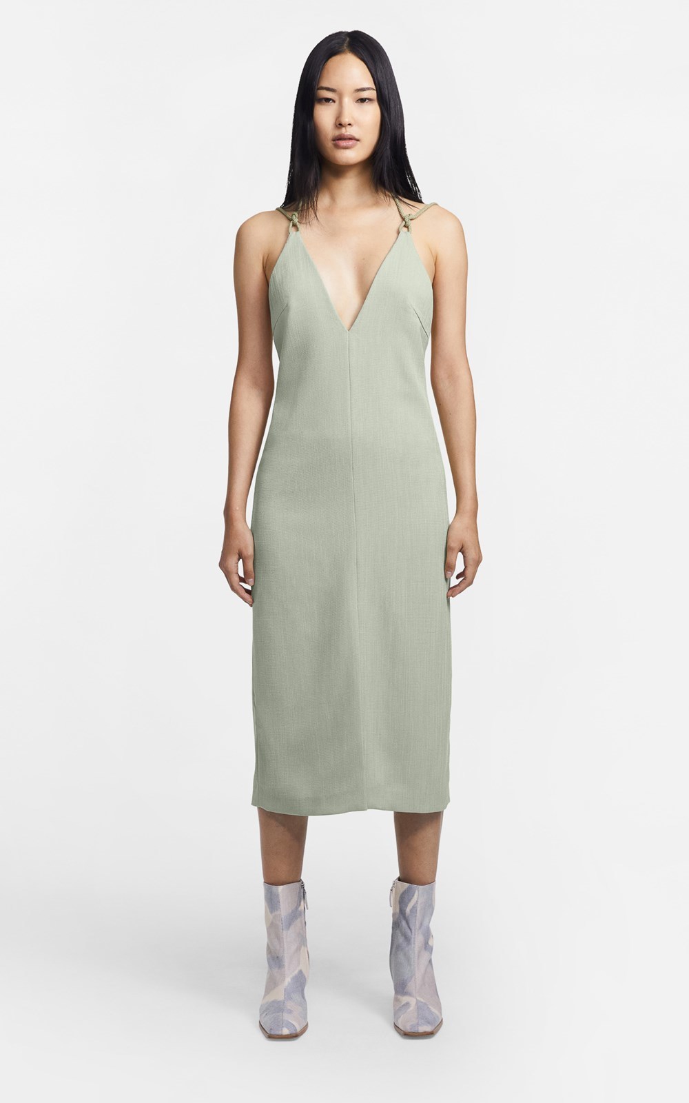 For rent a Dion Lee Macrame Slip Dress