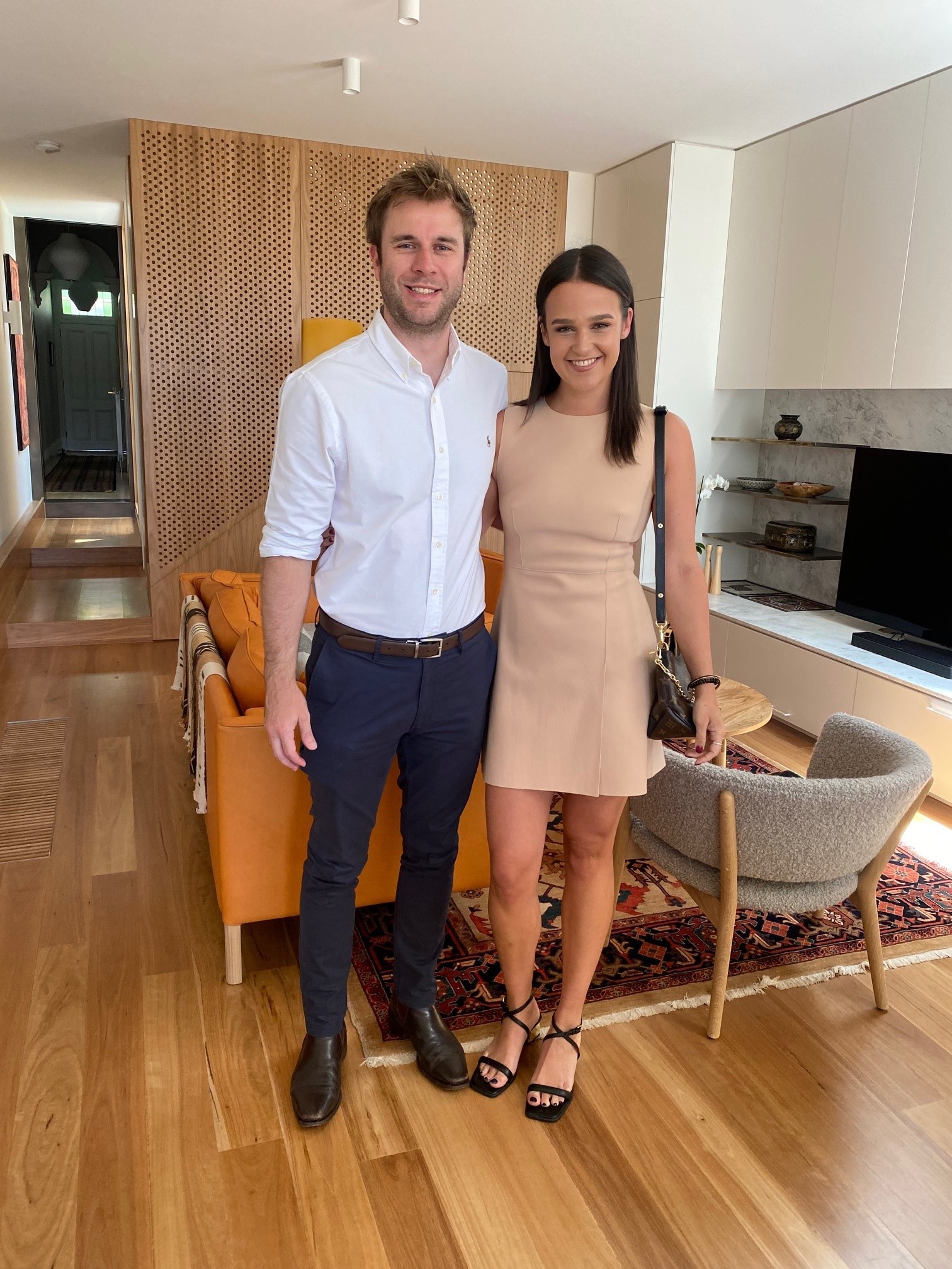 Rent a Scanlan Theodore Double Scuba Wrap Dress