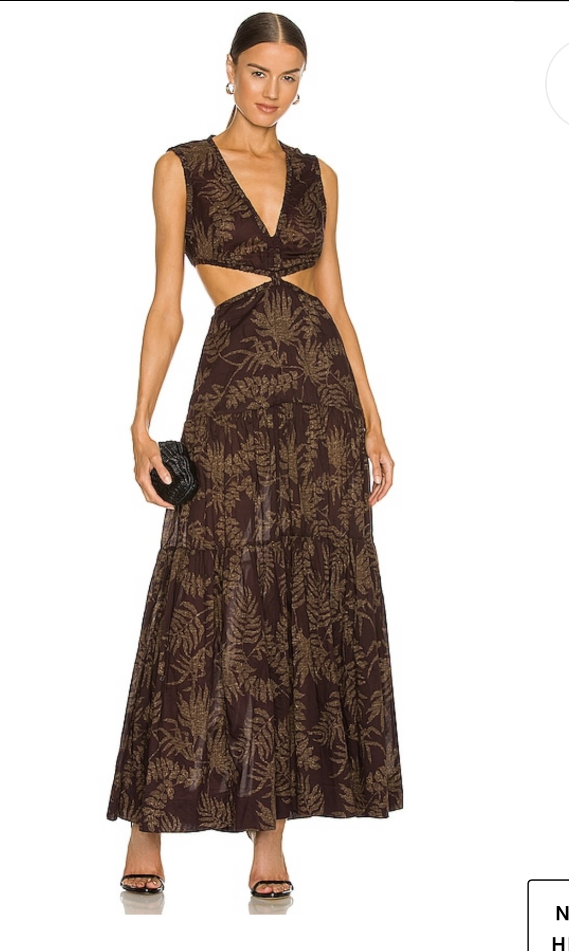 Hire a Bec & Bridge Desert Palm Maxi Dress