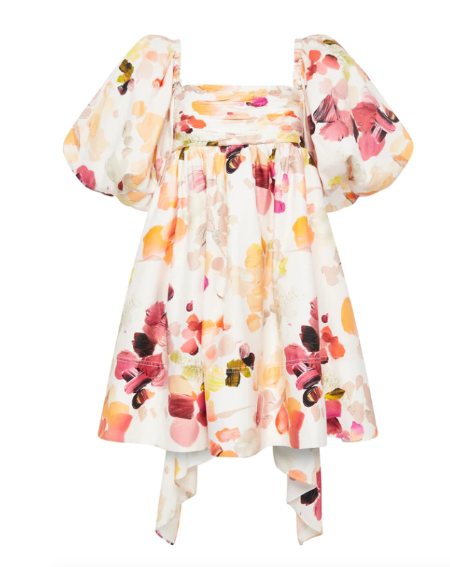 Loan a Aje Dassia Puff Sleeve Mini Dress