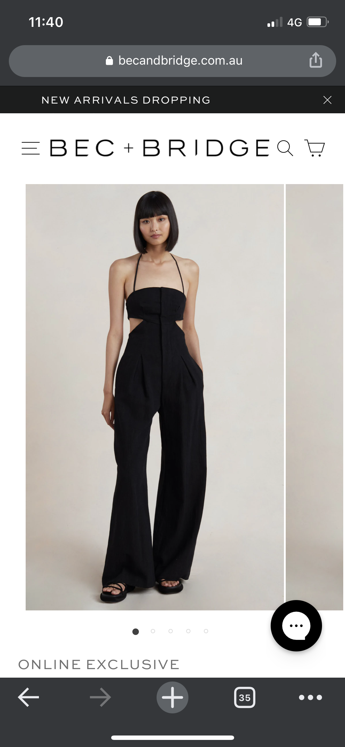 Formal rental Bec & Bridge Monty Jumpsuit