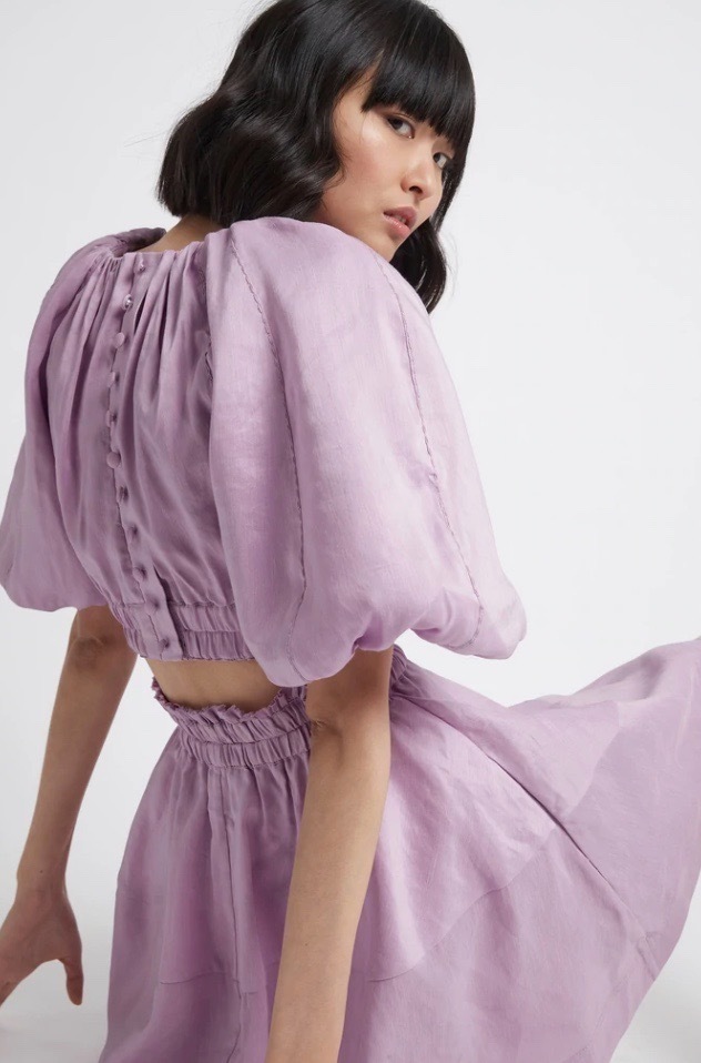 Rent a Aje Solitude Cutout Mini Dress