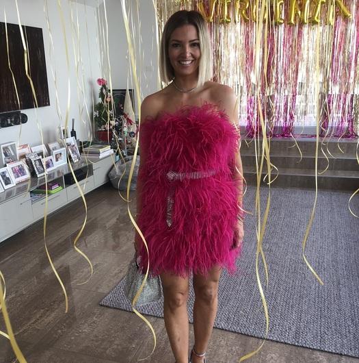 Hire a Lamarque Tirana Mini Dress Hot Pink