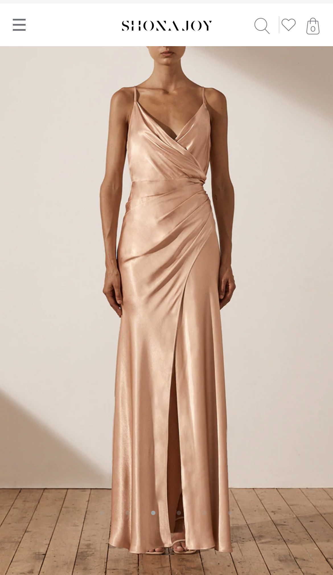 Cheap designer Shona Joy Shona Joy Cross Draped Wrap Dress