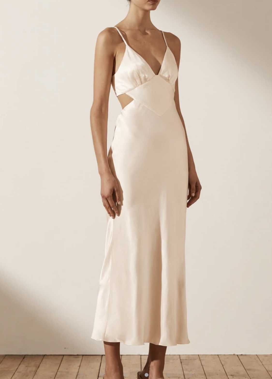 Affordable Shona Joy La Lune Backless Midi Dress