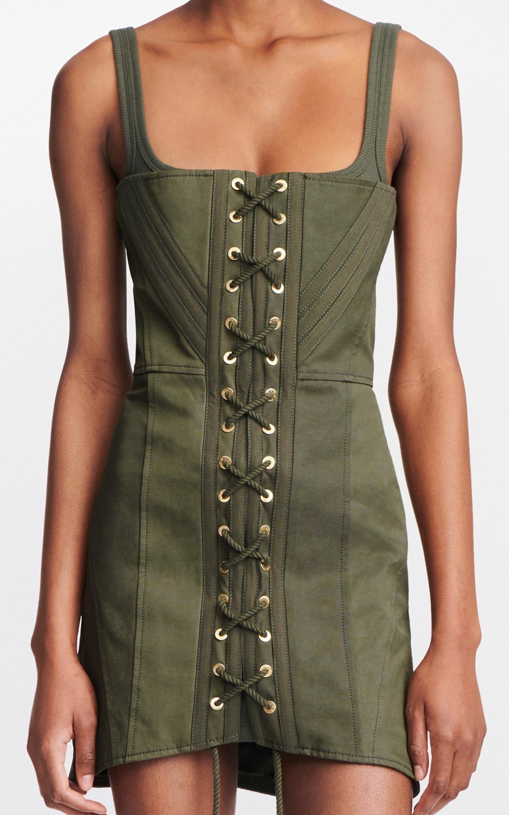 Cheap designer Dion Lee Utility Corset Dress