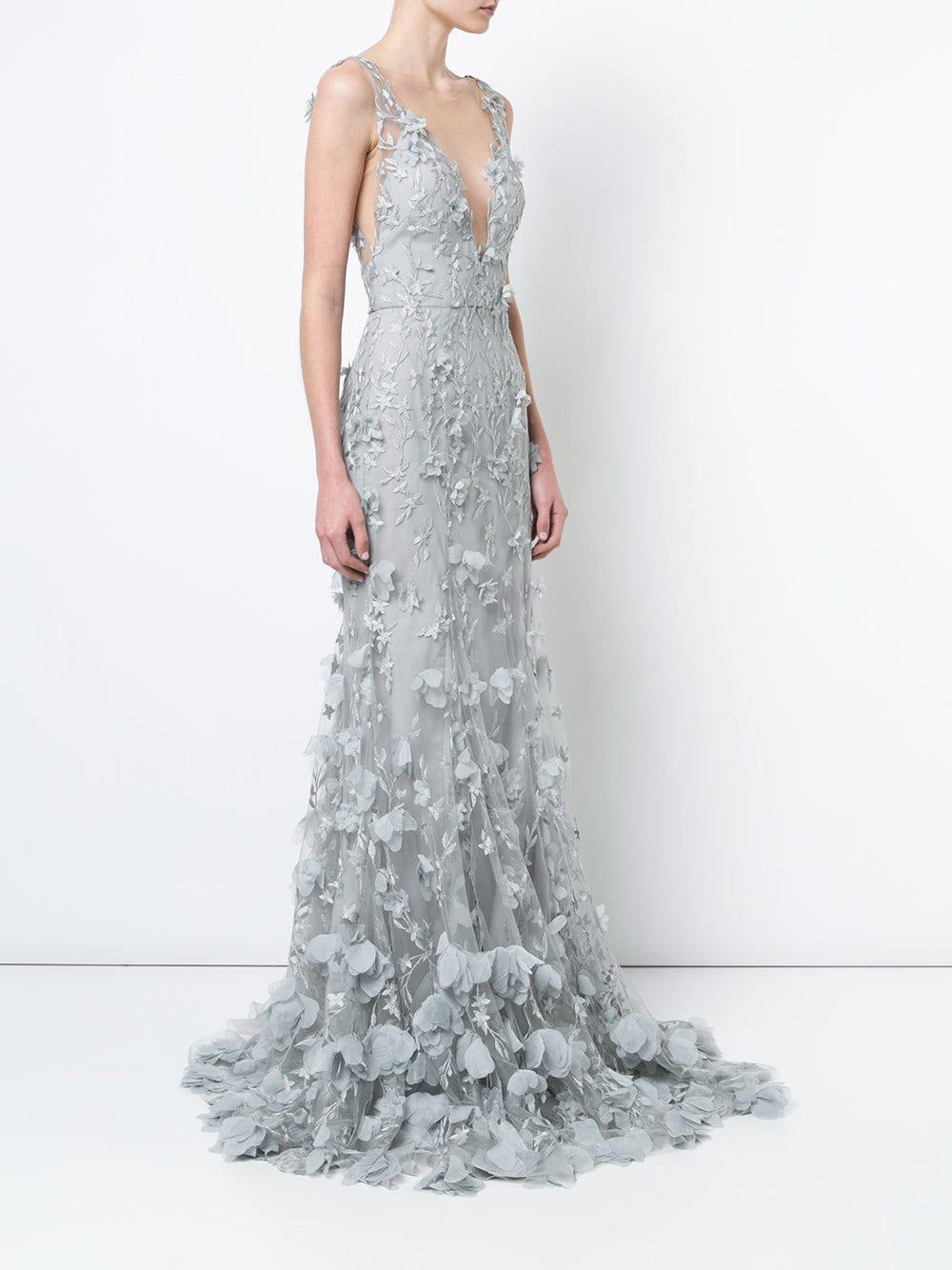 Marchesa Notte Blue for hire