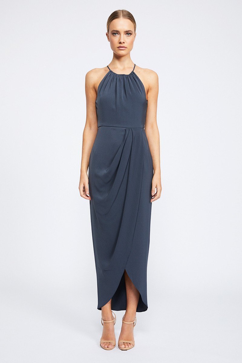 Affordable Shona Joy Core High Neck Ruched Dress