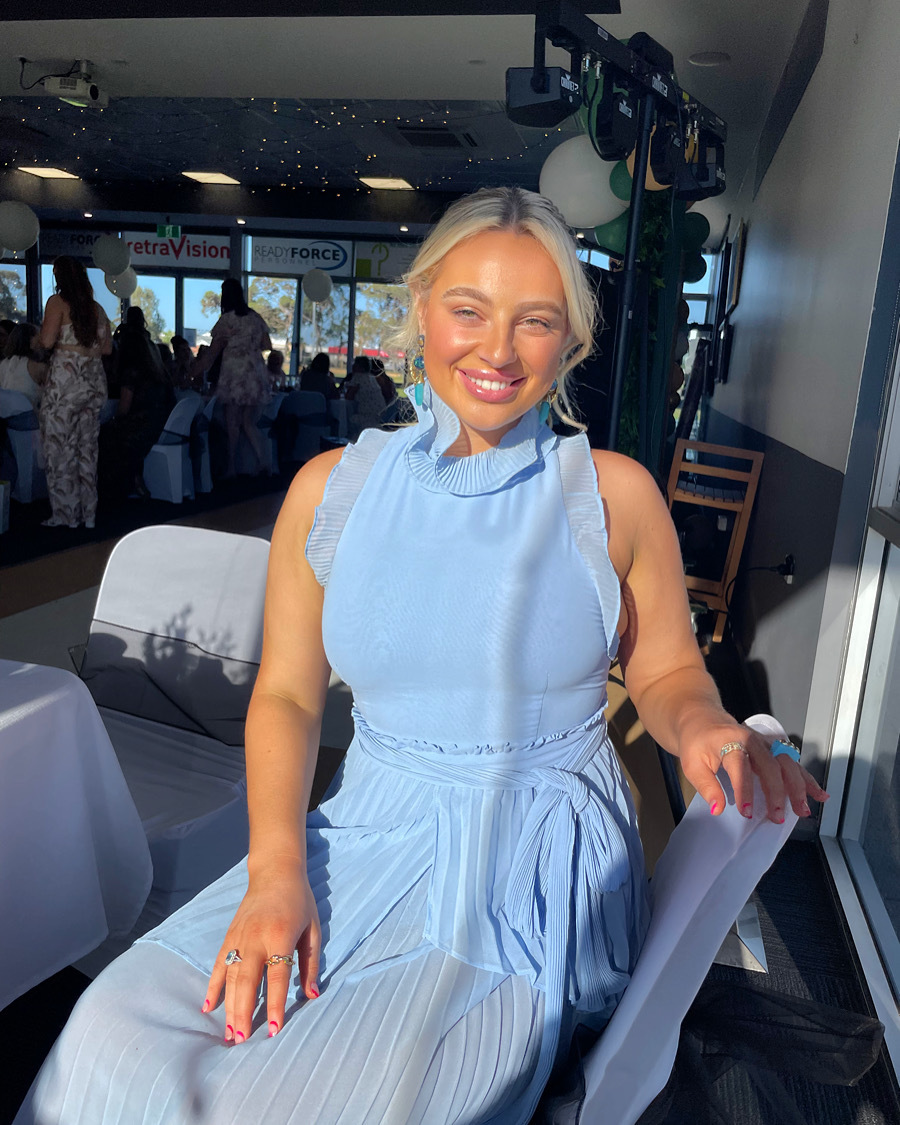 Formal rental Blue La Mason Talulah