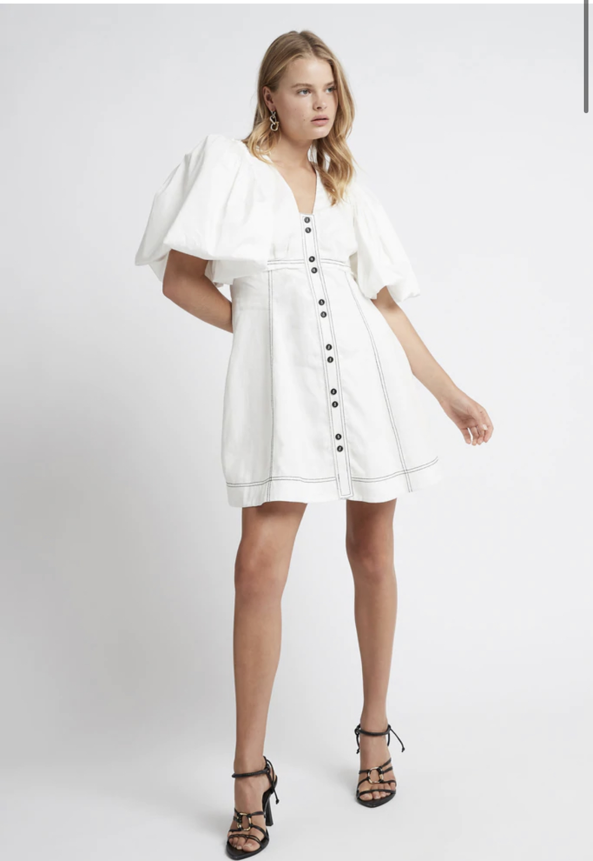 Designer rental Aje Cherished Mini Dress