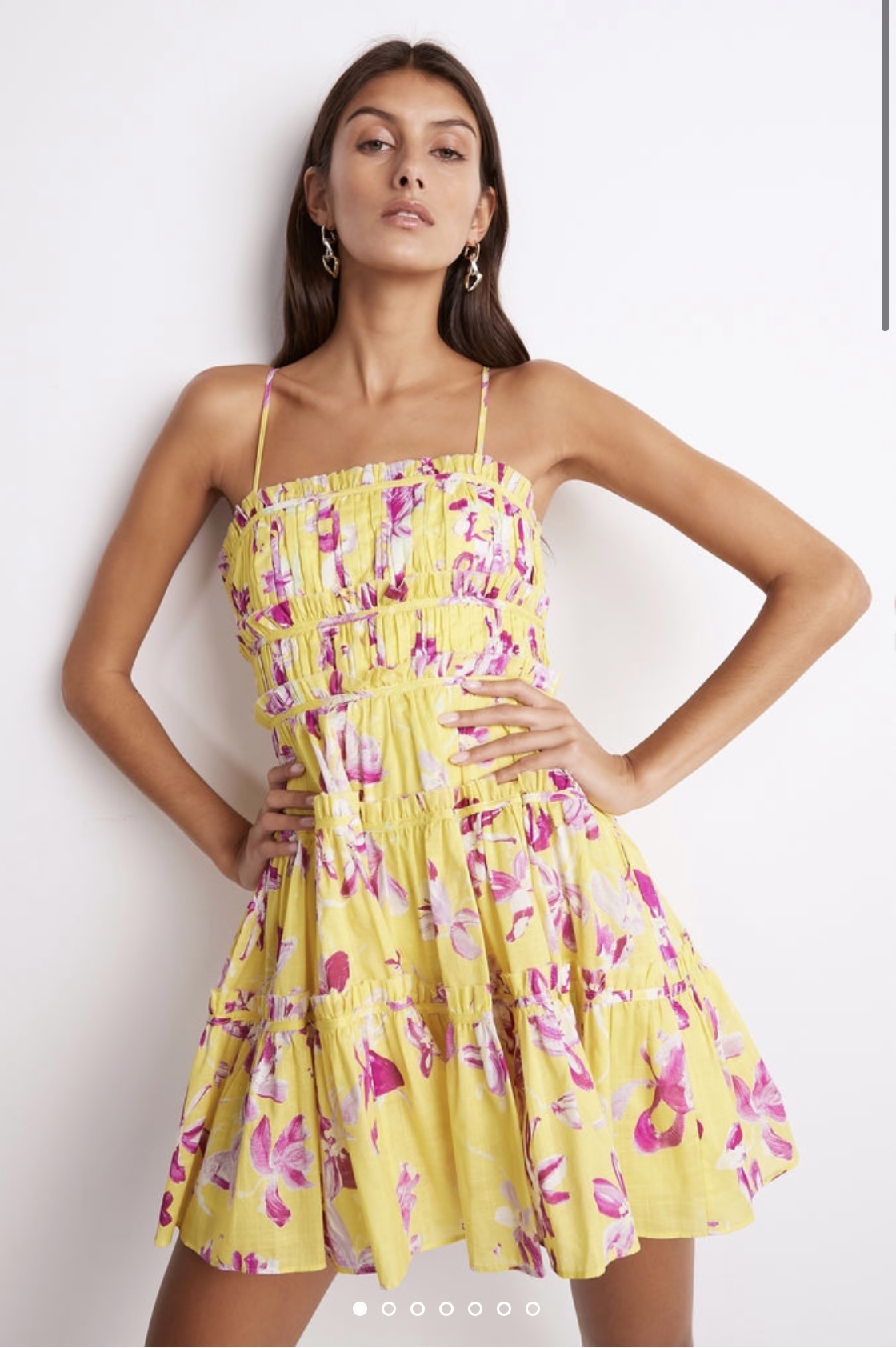 Designer rental Aje Wildflower Mini Dress