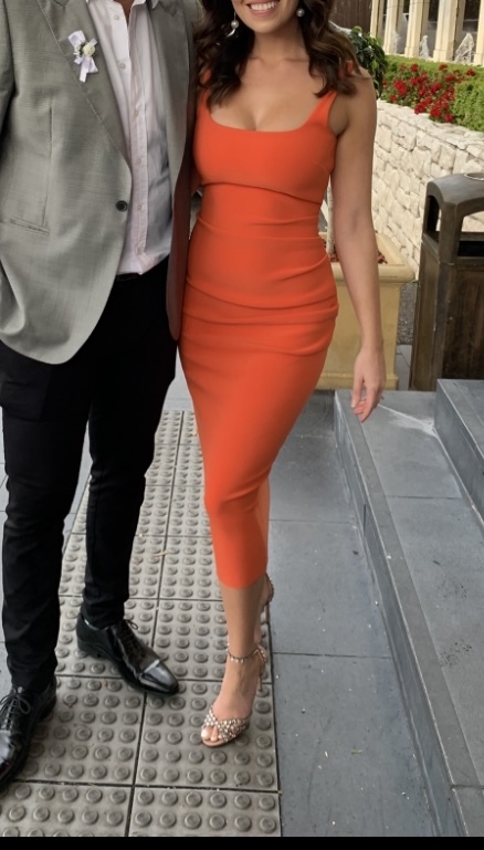 Loan a Bec & Bridge Elroy Tuck Midi Dress