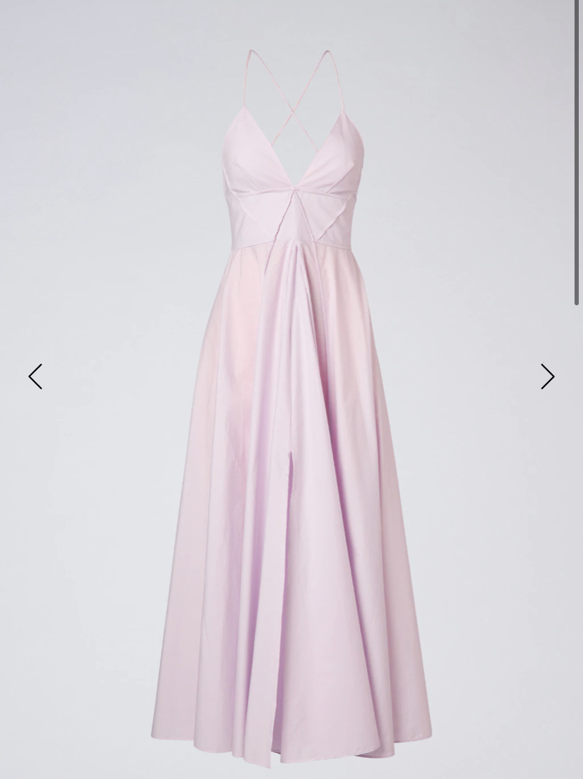 For rent a Scanlan Theodore Parachute Cotton Strappy Dress