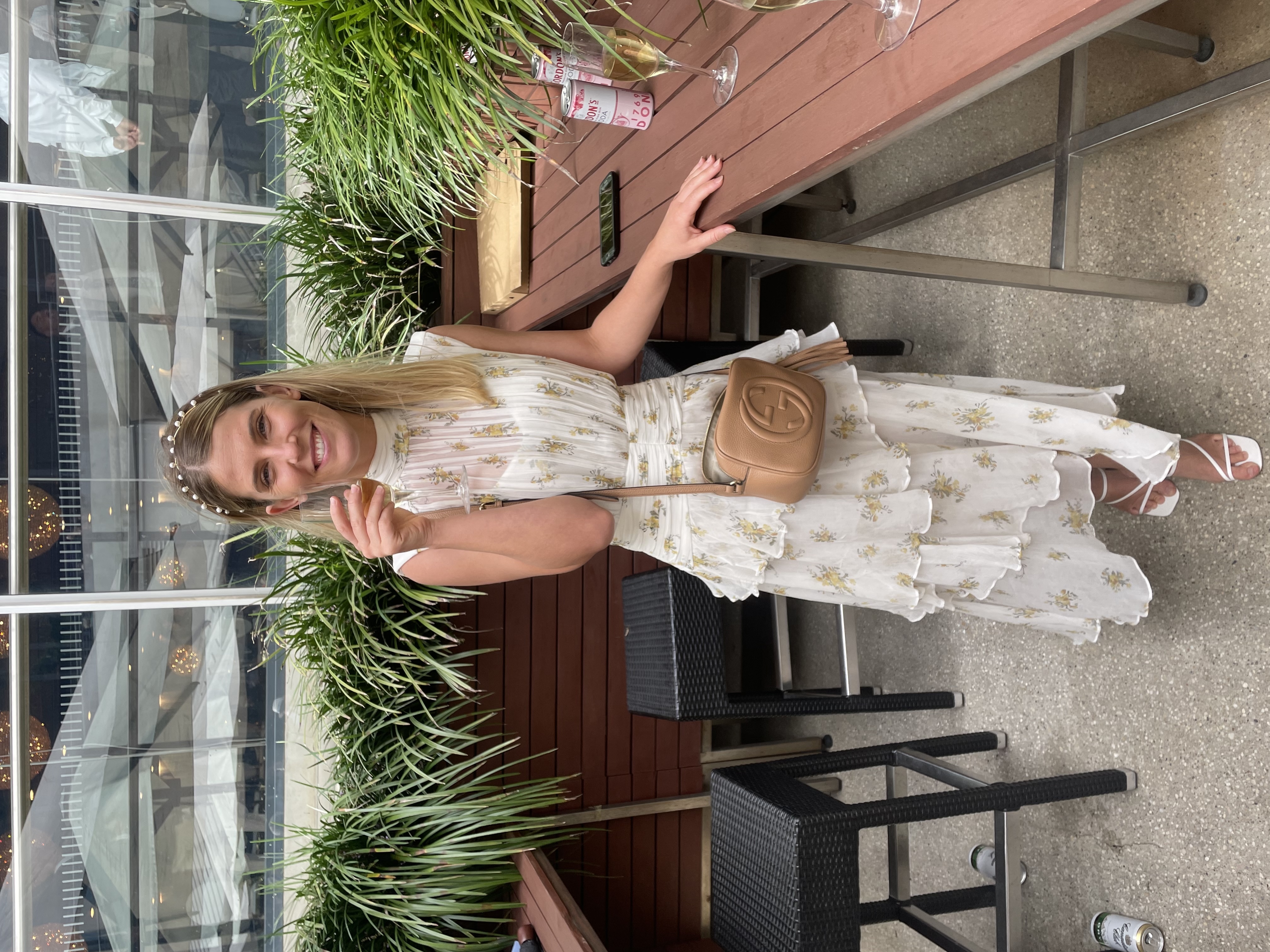 Formal rental Shona Joy Julieta Sleeveless Ruched Midi Dress