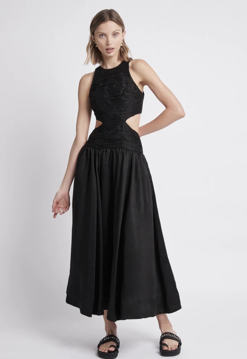 Rent a Aje Introspect Cut Out Midi Dress