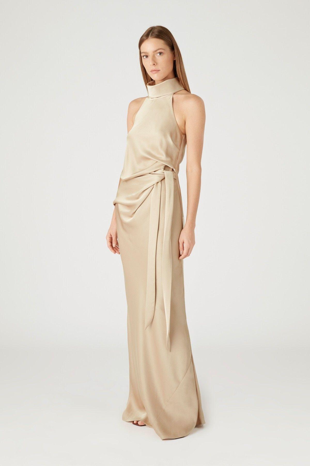 Hire a Camilla And Marc Antonelli Draped Waist Gown