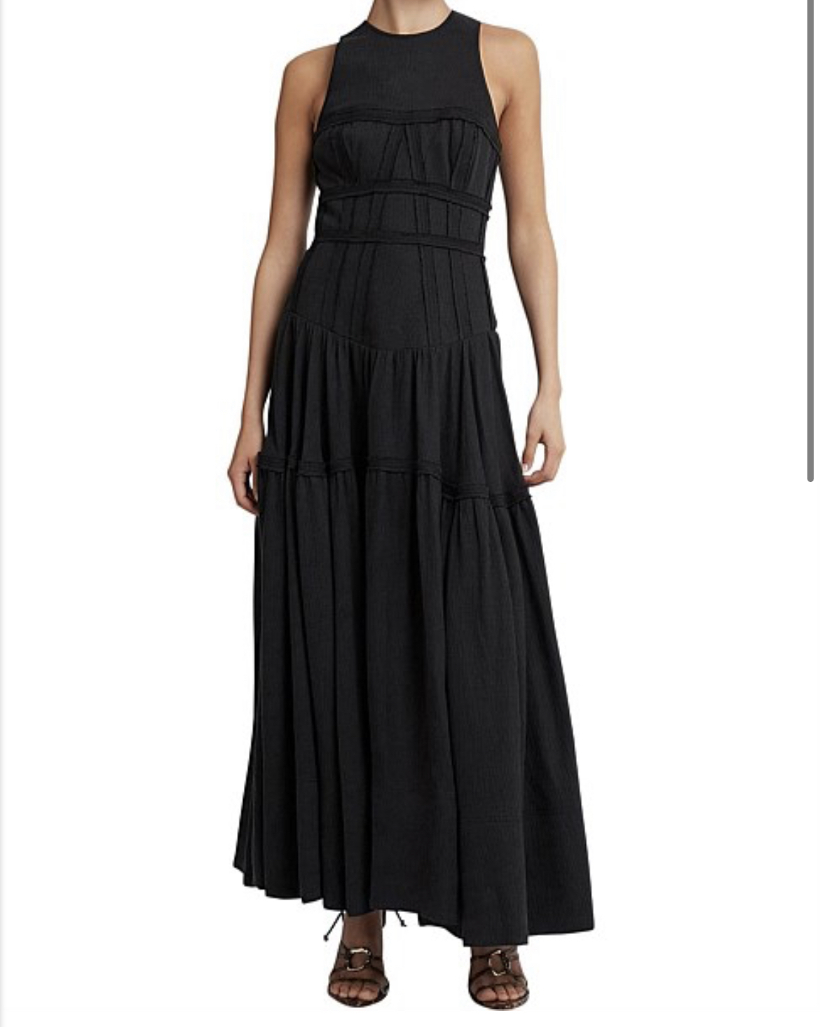 Cheap designer Aje Tidal Corset Midi Dress