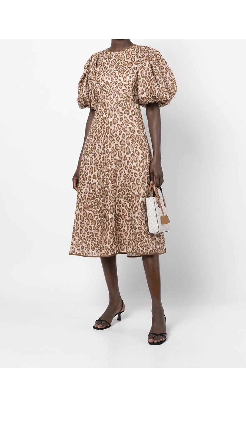 Formal rental Zimmermann Concert Day Linen Midi Dress