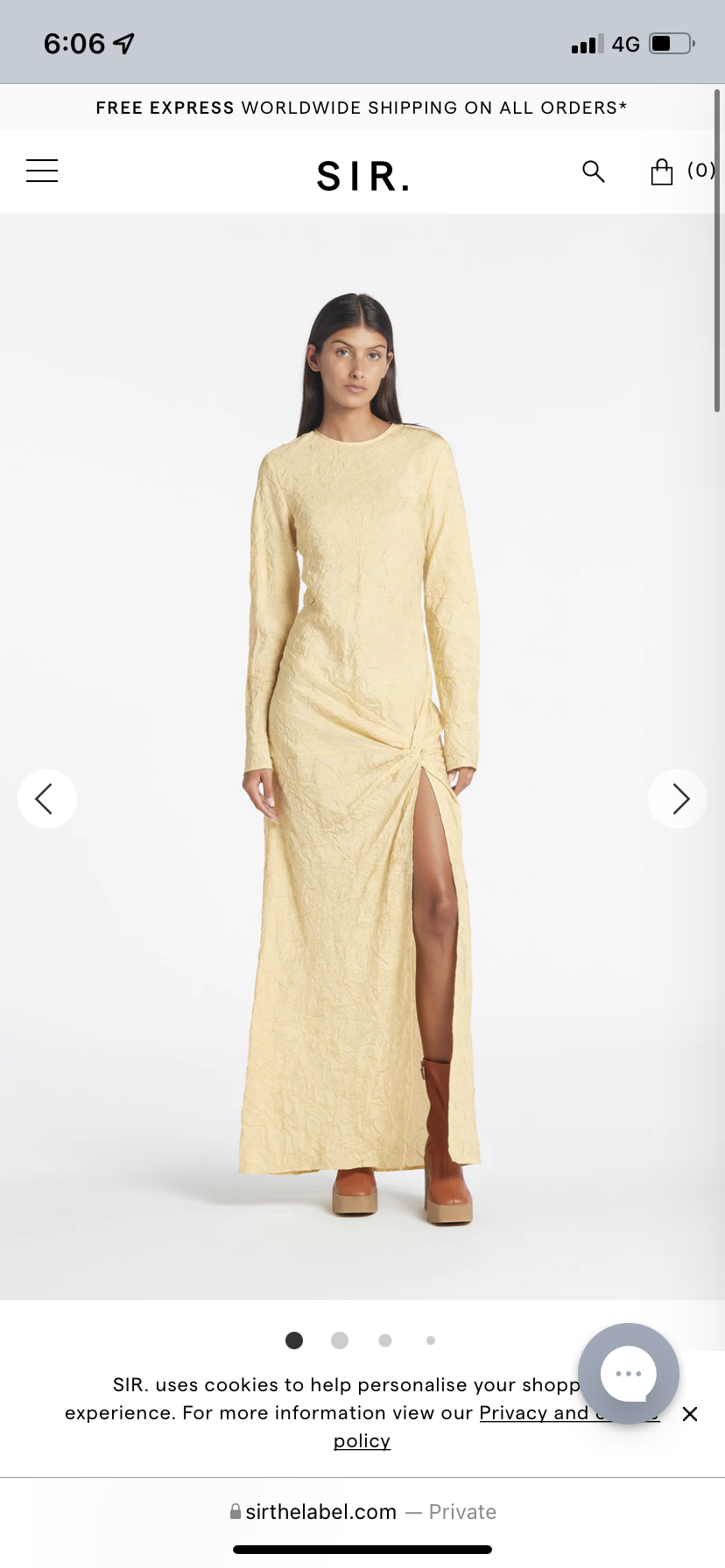 Rental Sir The Label Sir The Label Maev Gown