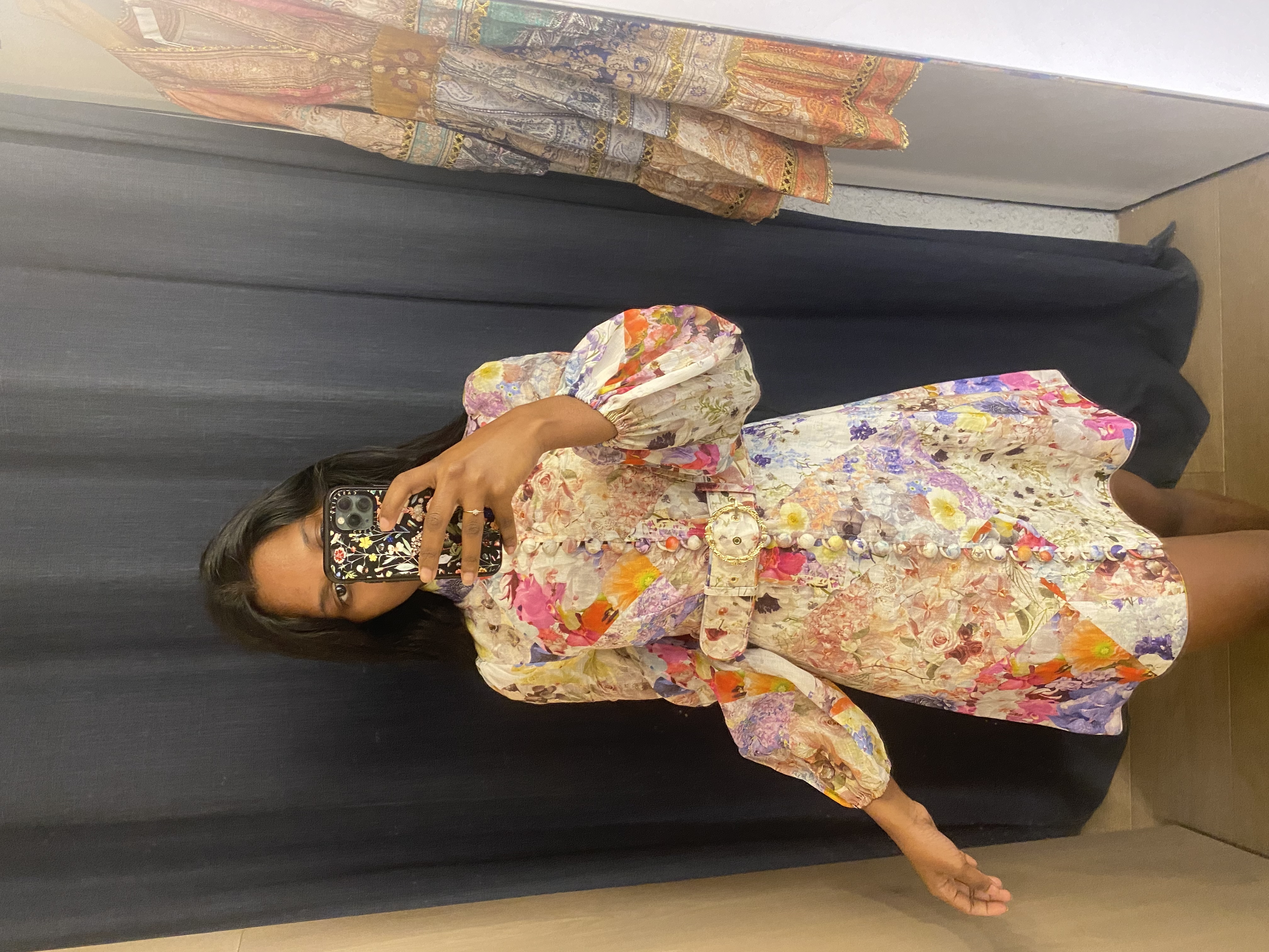 Borrow a Zimmermann Prima Belted Mini Dress