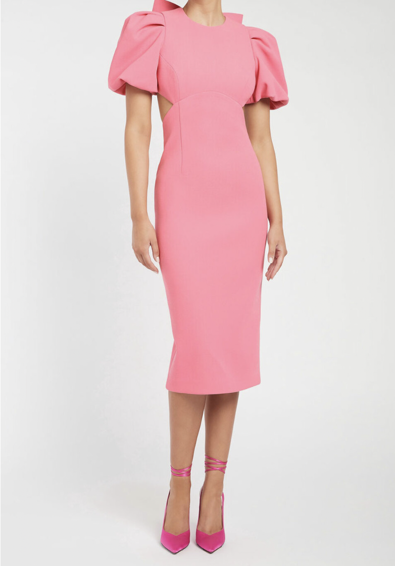 Formal rental Rebecca Vallance Ally Cut Out Midi
