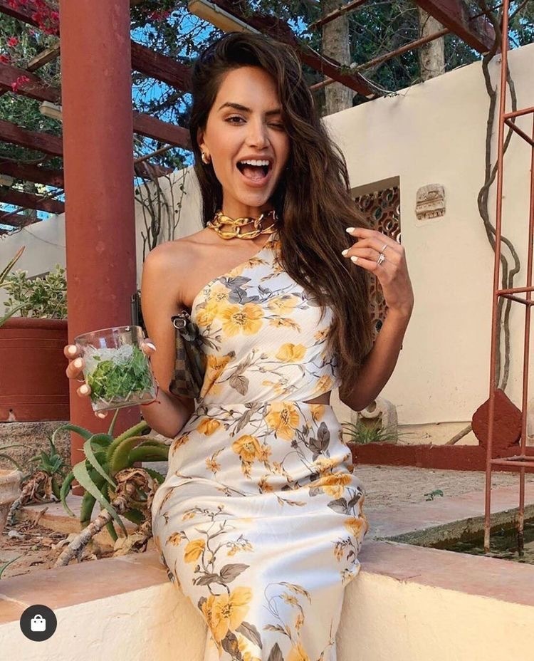 Designer rental Bec & Bridge Matilde Asym Dress Floral