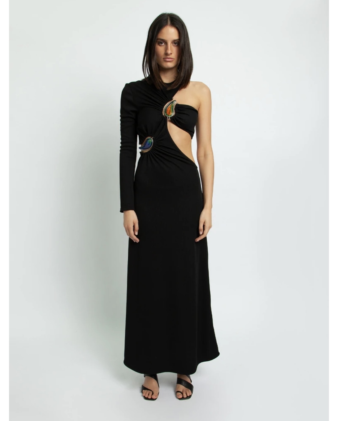 Rent a Christopher Esber Double Moodstone One Shoulder Dress