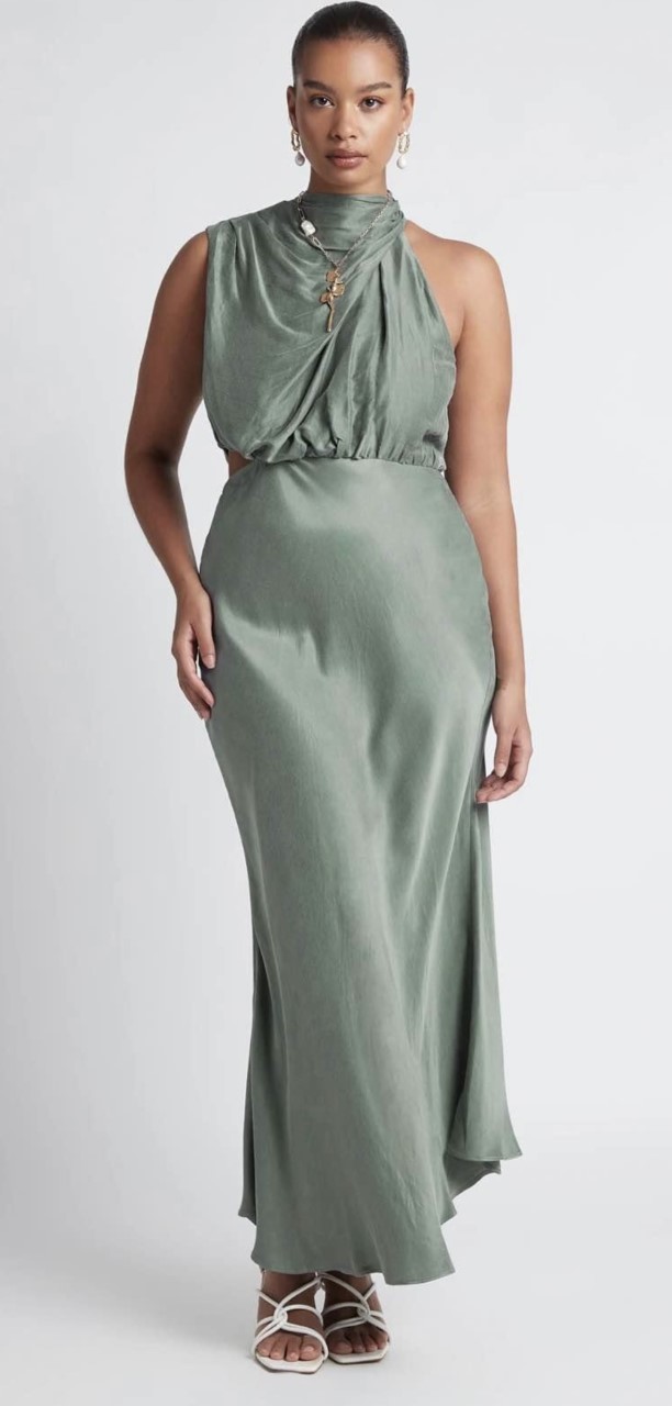 Cheap designer Sheike Park Ave Dress In Sage