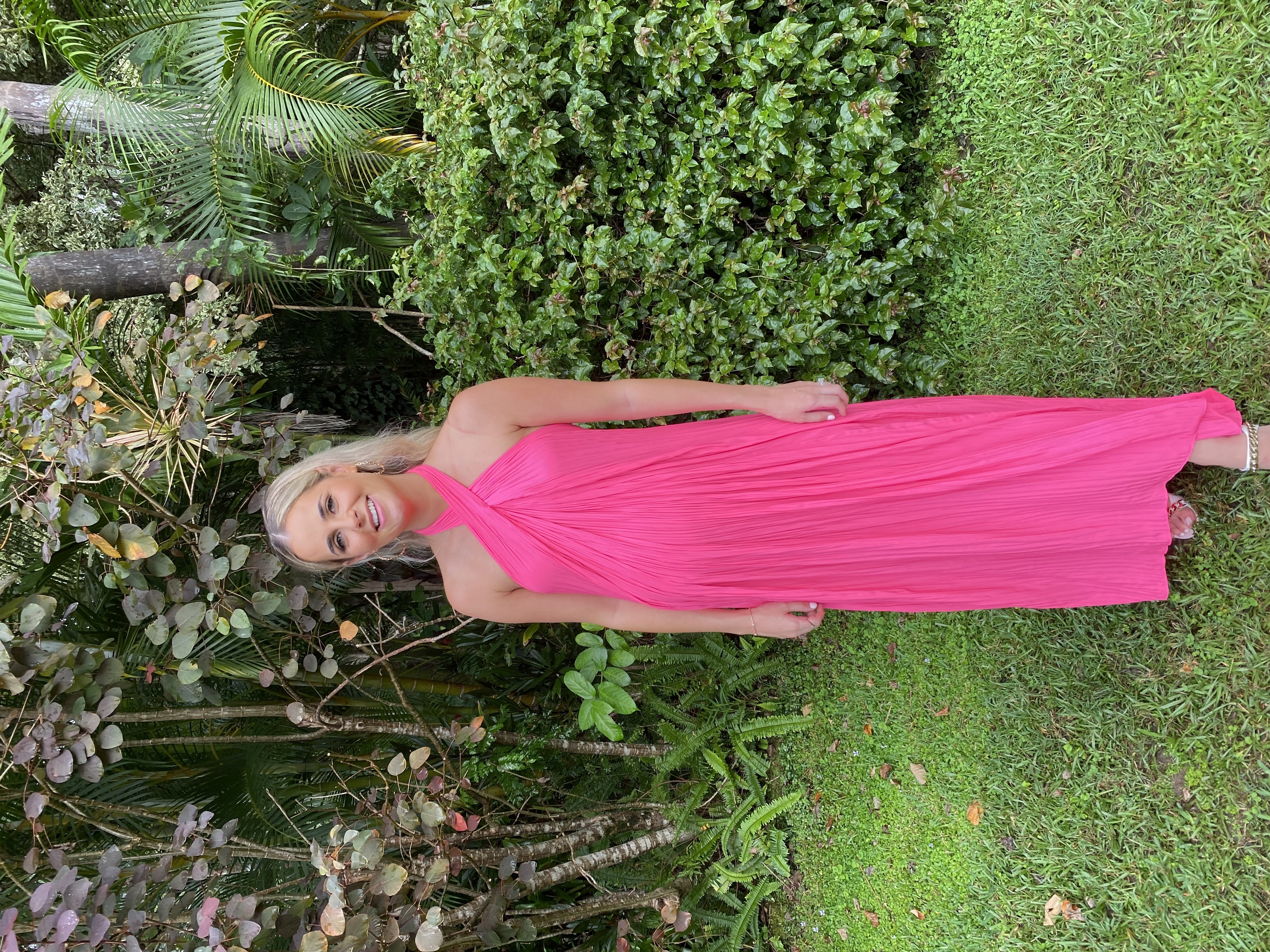 Formal rental A.L.C. Rio Pleated Maxi Dress