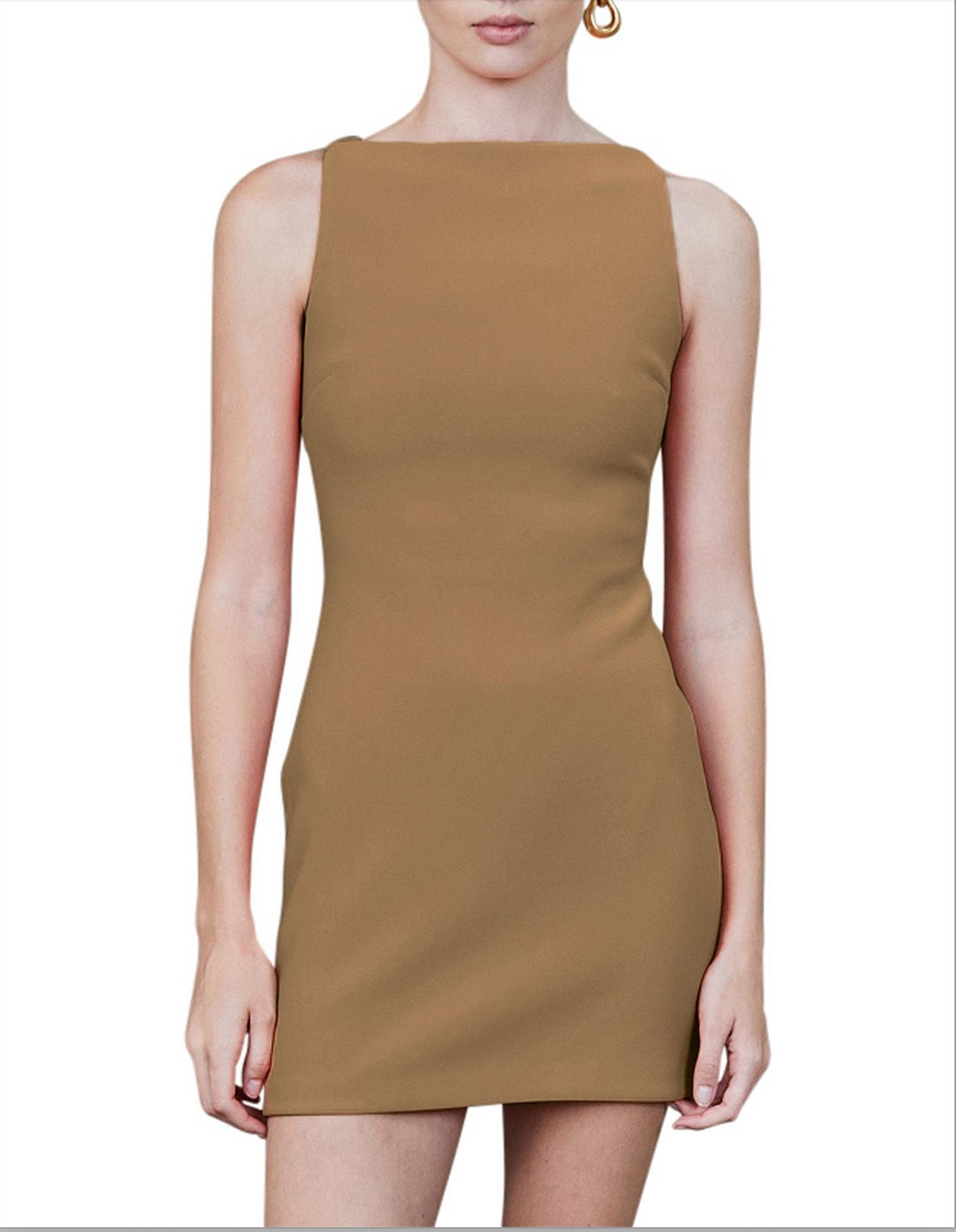 For rent a Bec And Bridge Clover Sleeveless Mini Dress Tan