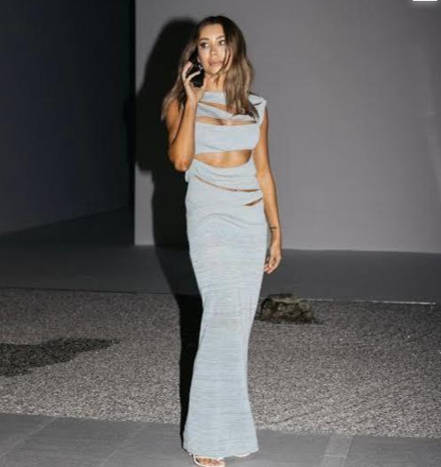 For rent a Christopher Esber Slashed Knit Dress