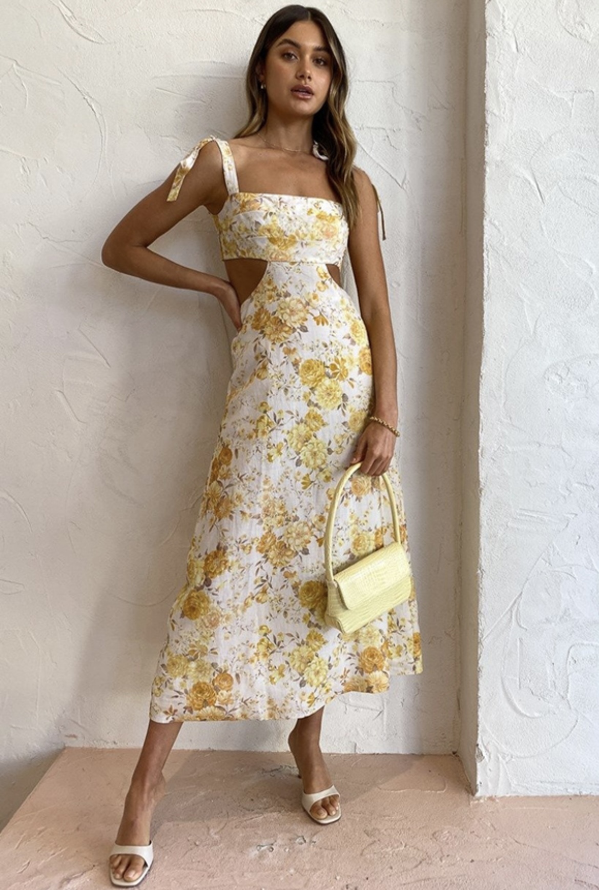 Cheap designer Yellow Sofia The Label